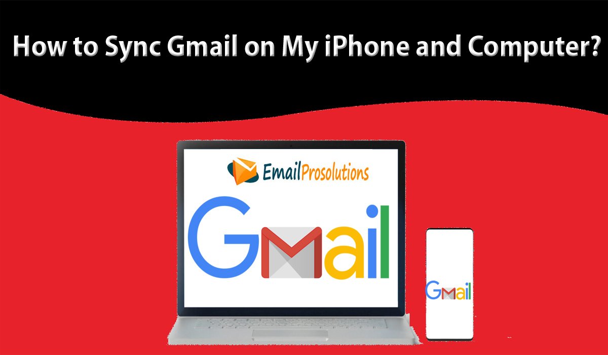 How can I synchronize my Gmail on my phone