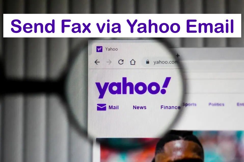 Send Fax via Yahoo Email