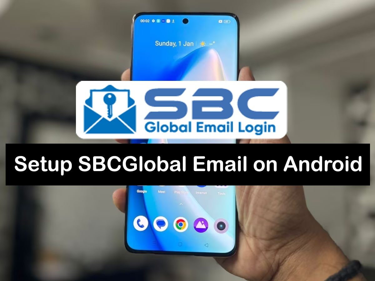 Setup SBCGlobal Email on Android